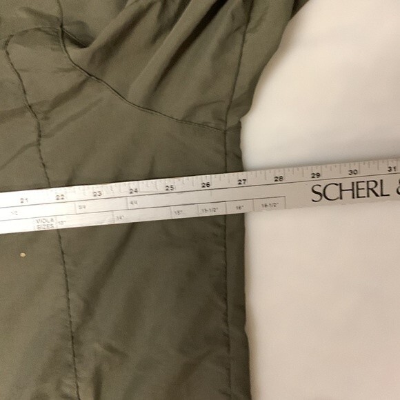 Ruing Olive Green Water and Wind Resistant Outdoor Hooded Jacket Size XL - Picture 12 of 13